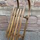 old sled sleigh Alsace Christmas decoration