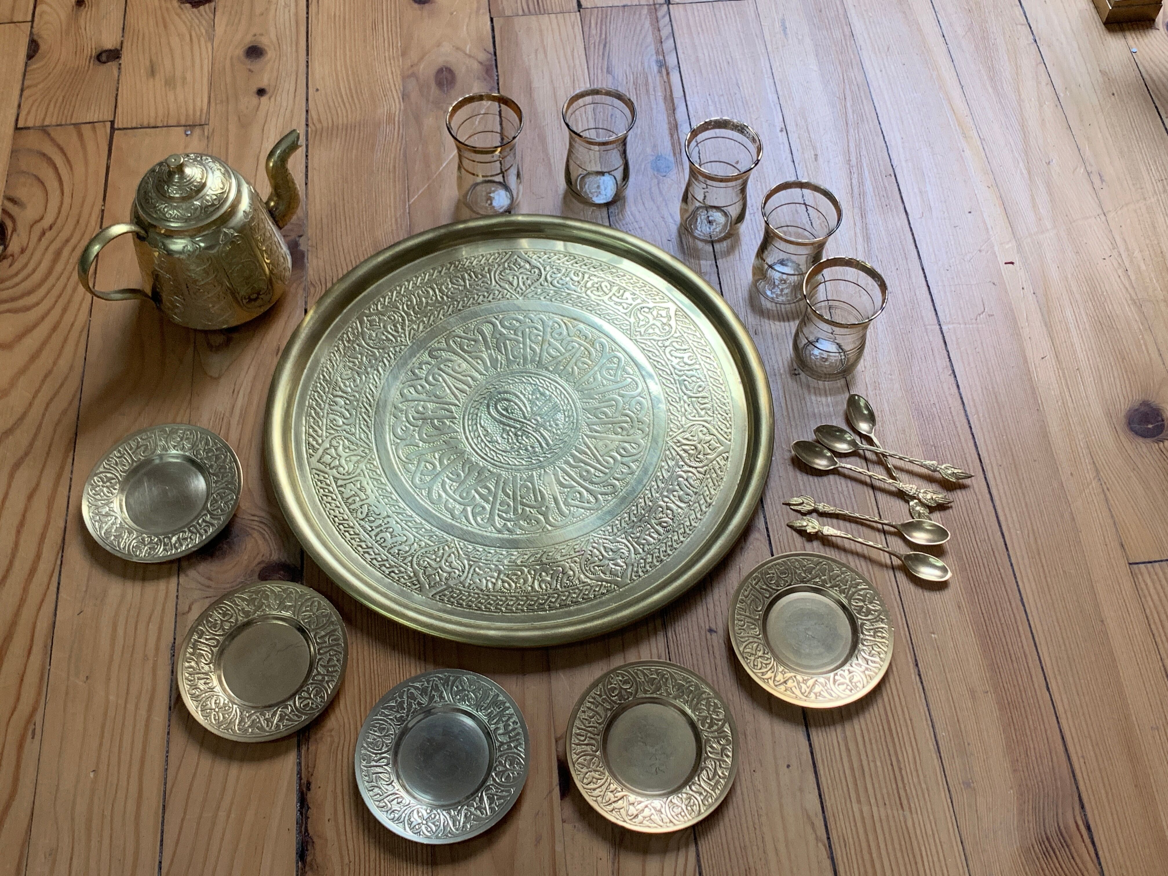 Moroccan tea service