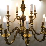 Bronze chandelier 12 lights