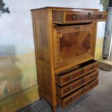 Louis XVI period marquetry secretary