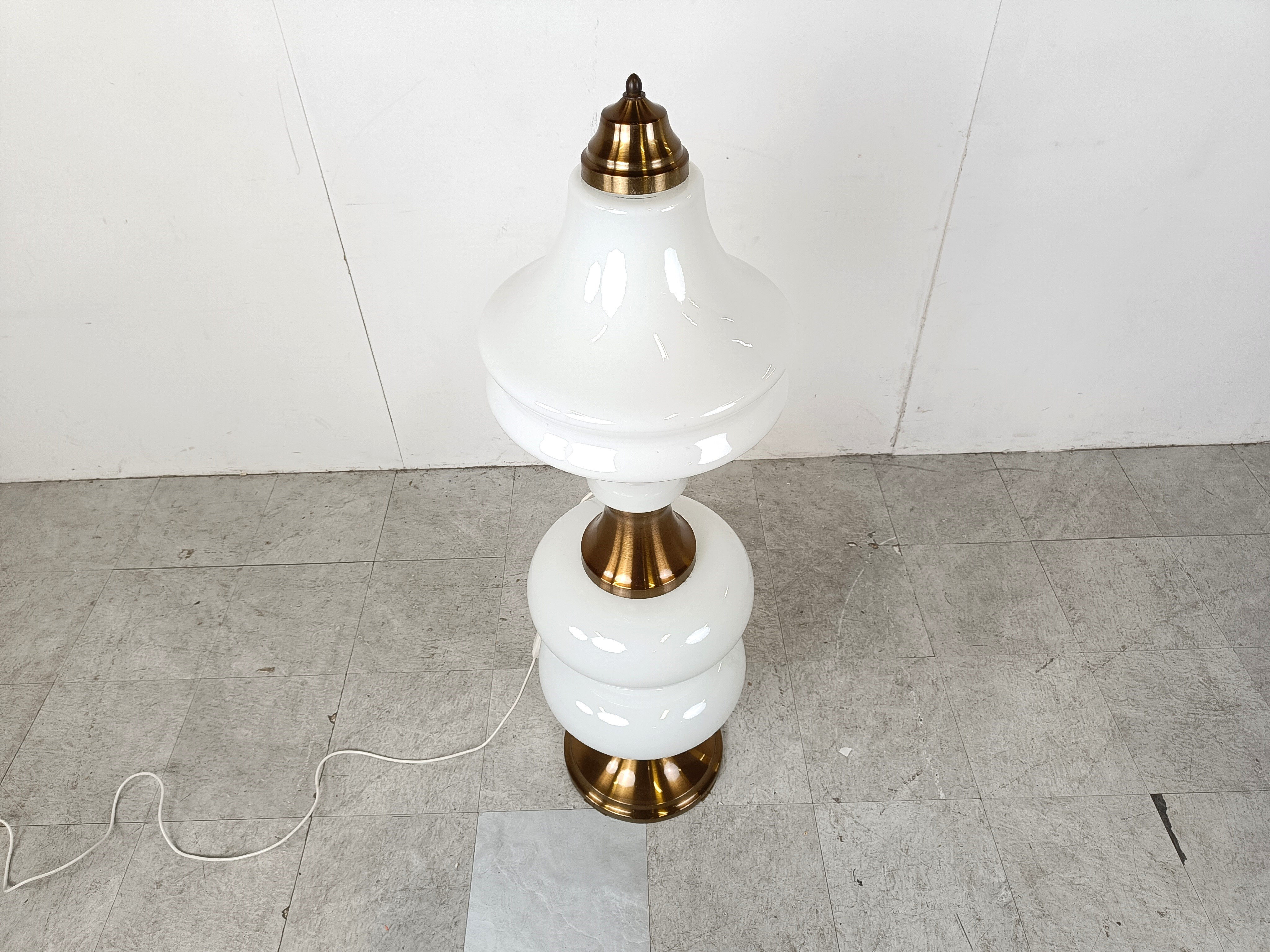 Vintage floor lamp by Mazzega, 1960s