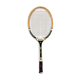 Vintage wooden tennis racket