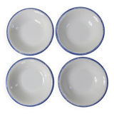 4 deep plates in Italian earthenware