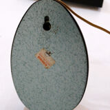 Small black Aluminor desk lamp - gilded