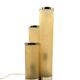 Hollywood regency fiberglass and brass table lamp, Italy 1970s
