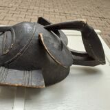 Masque africain avec ibis