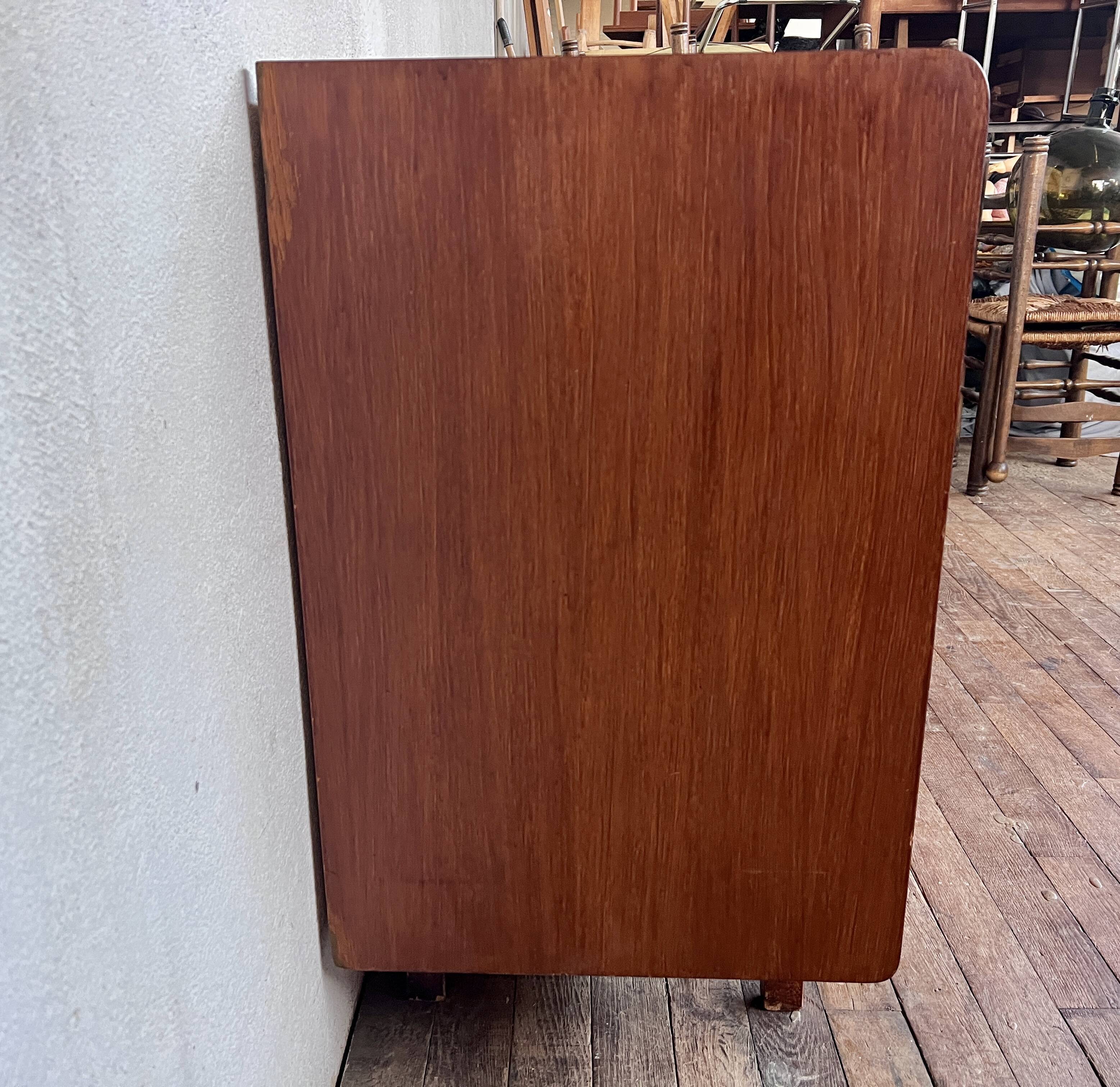 Commode pieds compas 1960