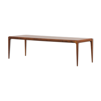 Table basse en bois de rose par Johannes Andersen pour CFC Silkeborg, années 1960