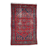 Antique Persian Hamadan handmade rug 129 x 203 cm 1920s - 1C1224