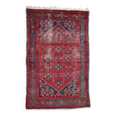 Antique Persian Hamadan handmade rug 129 x 203 cm 1920s - 1C1224