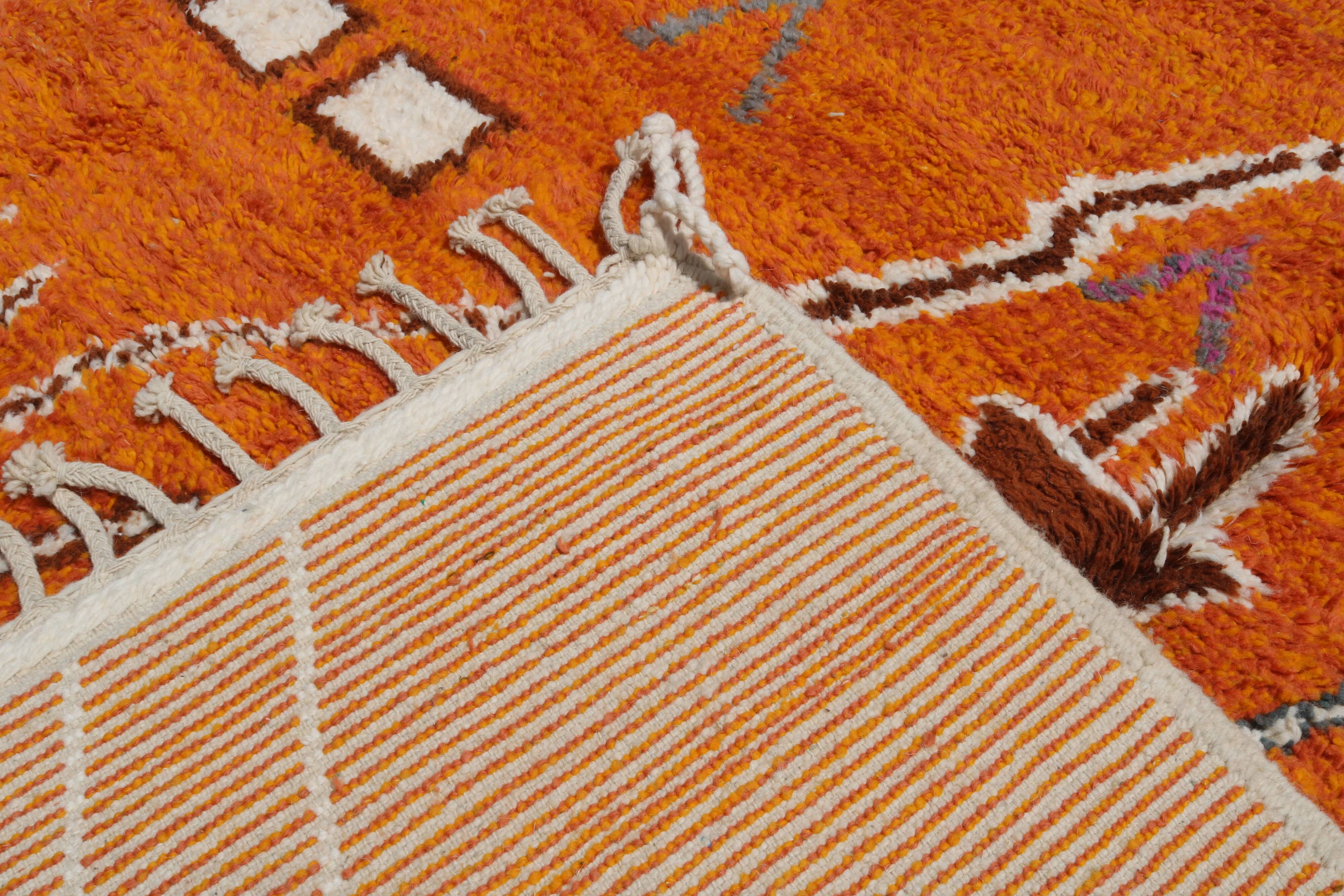 Large handmade colourful rug, 305 x 200 cm - G1020