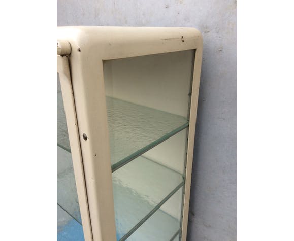Medical cabinet metal medicine vintage 1960