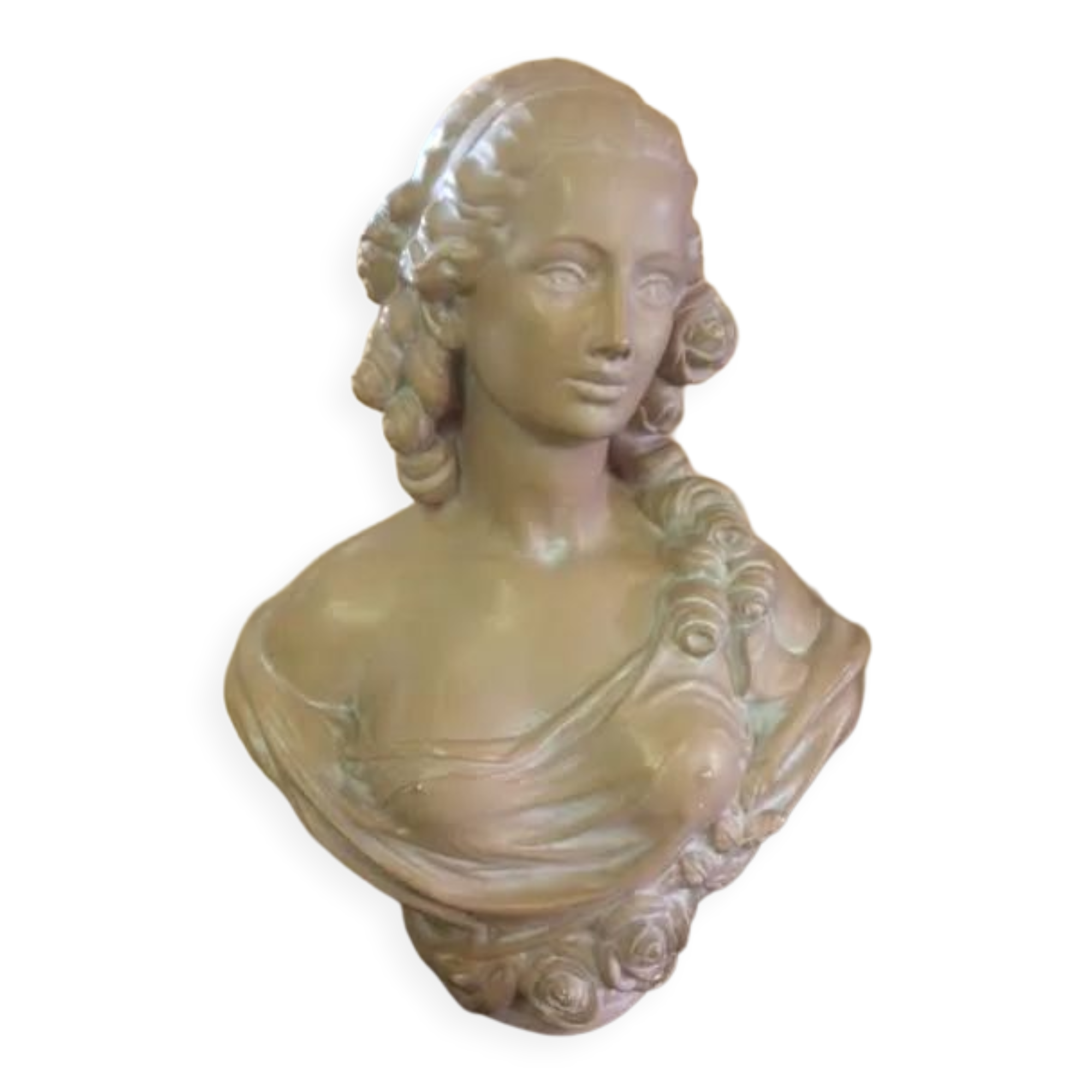 Plaster bust