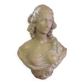 Buste en plâtre