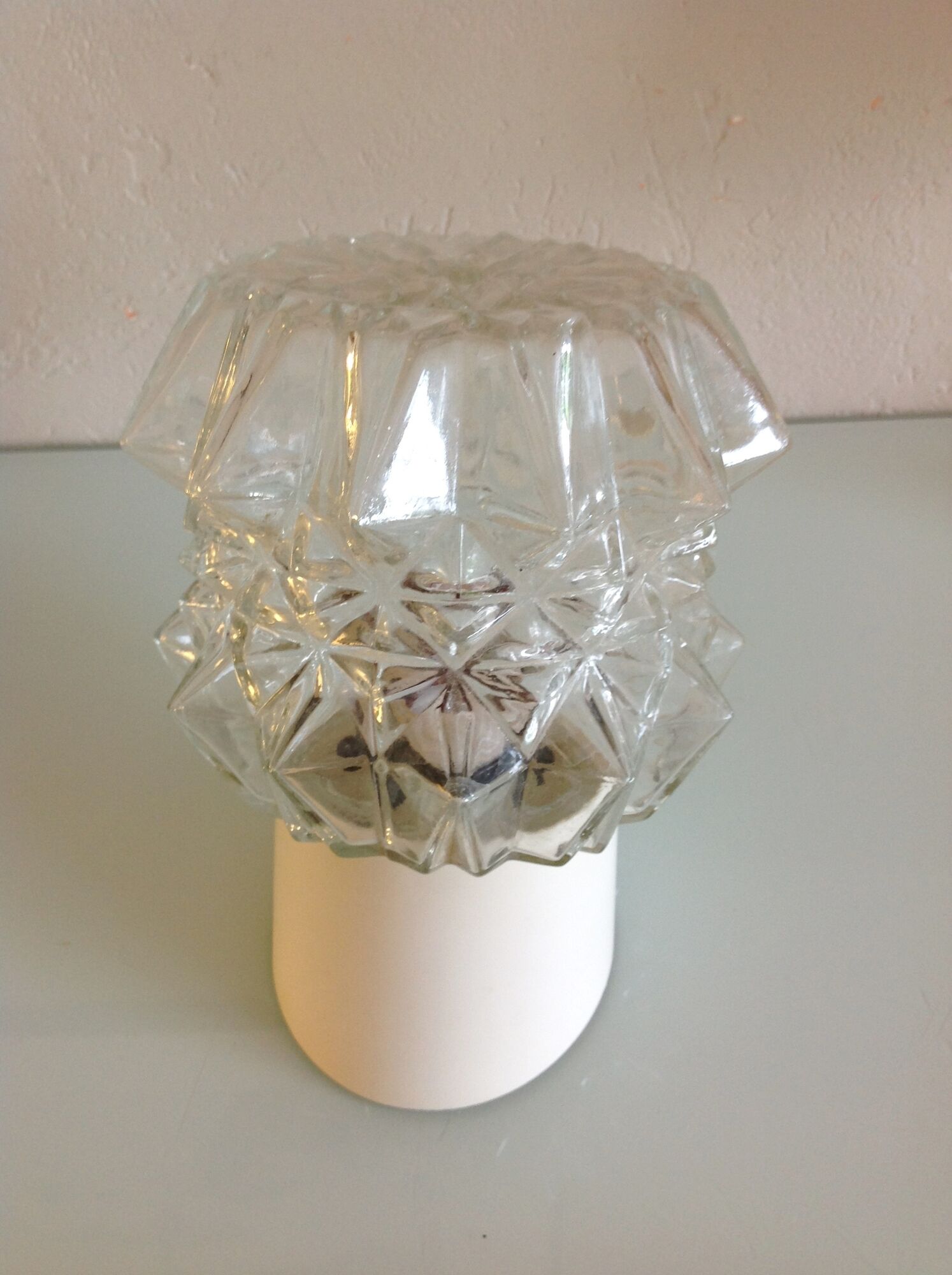 Glass sconcee structured by RZB Leuchten 60/70