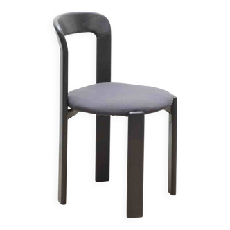 Bruno Rey chair by Kusch+co in anthracite - upholstered seat