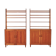 Pine libraries by Carl Malmsten with cabinets, pair, Sweden, 20th century