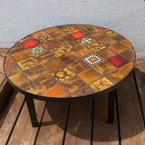 Ceramic coffee table by Jean Gregorieff