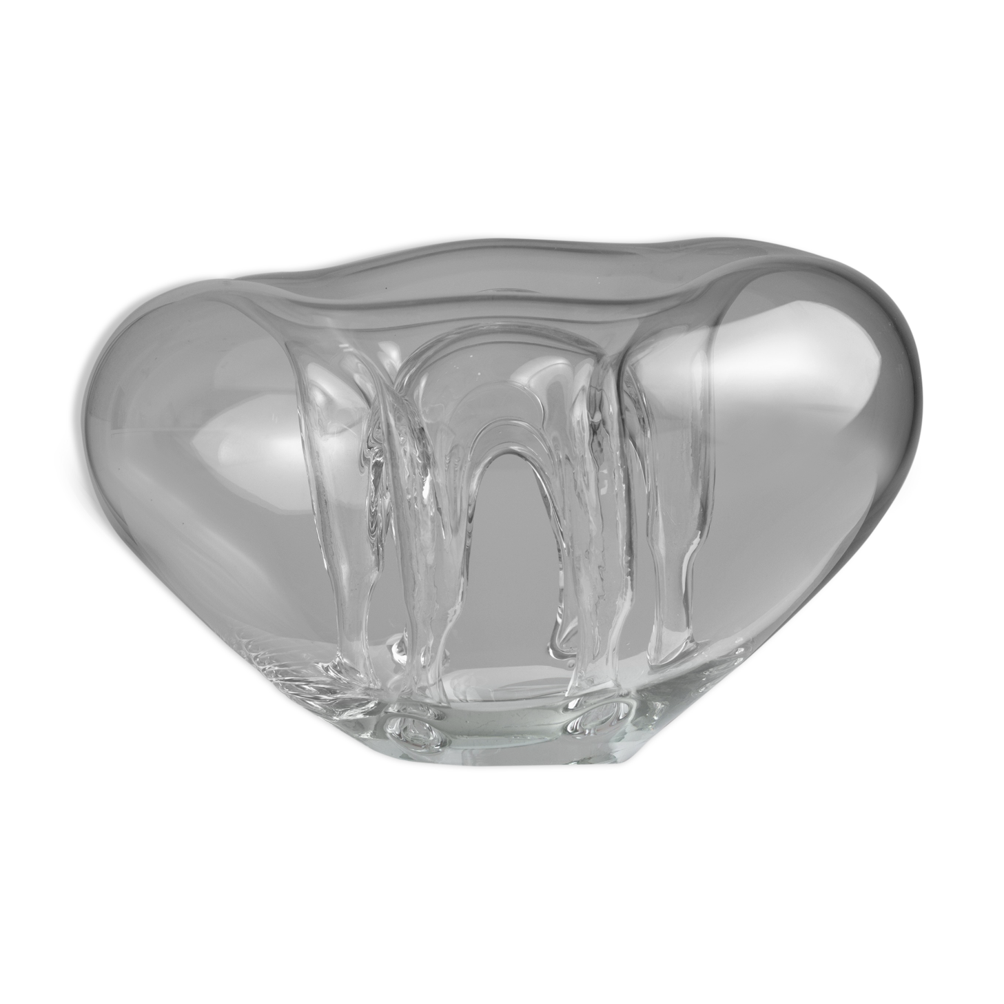 Dragan drobnjak glass ikebana vase / design 1970s