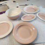 Service rose poudré Villeroy et boch