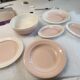 Service rose poudré Villeroy et boch