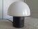 1960s glass and metal mushroom lamp