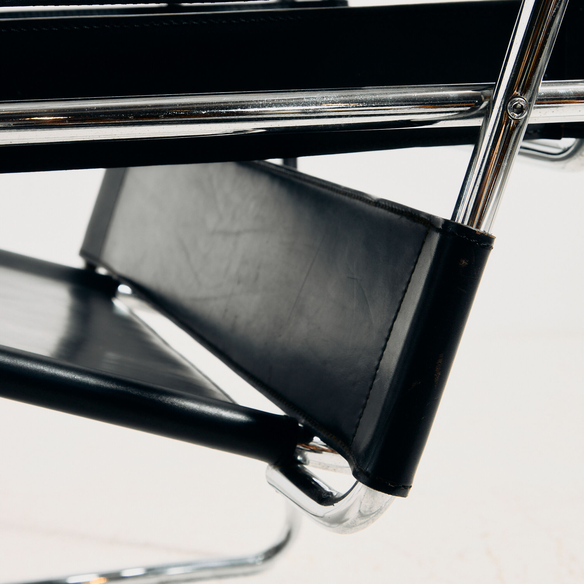 B3 Armchair / Wassily by Marcel Breuer for Gavina