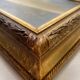 19th Century Romantic Painting "Solitary Shepherd at Dusk" Oil on Canvas + Frame