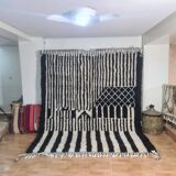 Handmade wool Berber rug 300X200 cm