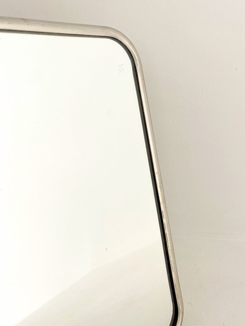 Rectangular barber mirror 18x13,5cm