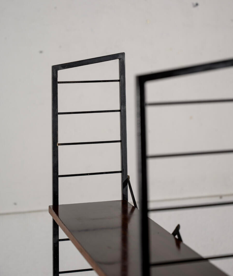 Italian library with drawers