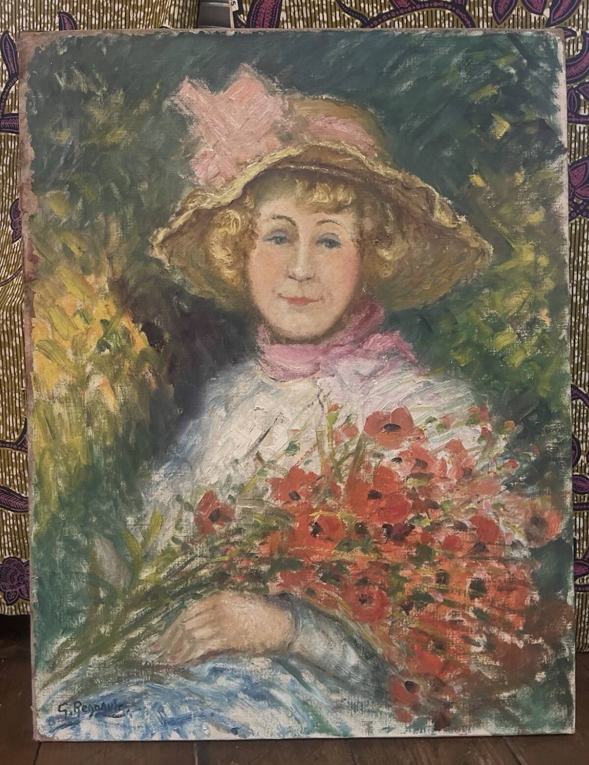 Georges Regnault (1898-1979) - Oil on canvas - Signed - Portrait - 20th century