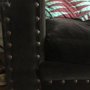 Victor Caravan sofa convertible into dark gray velvet