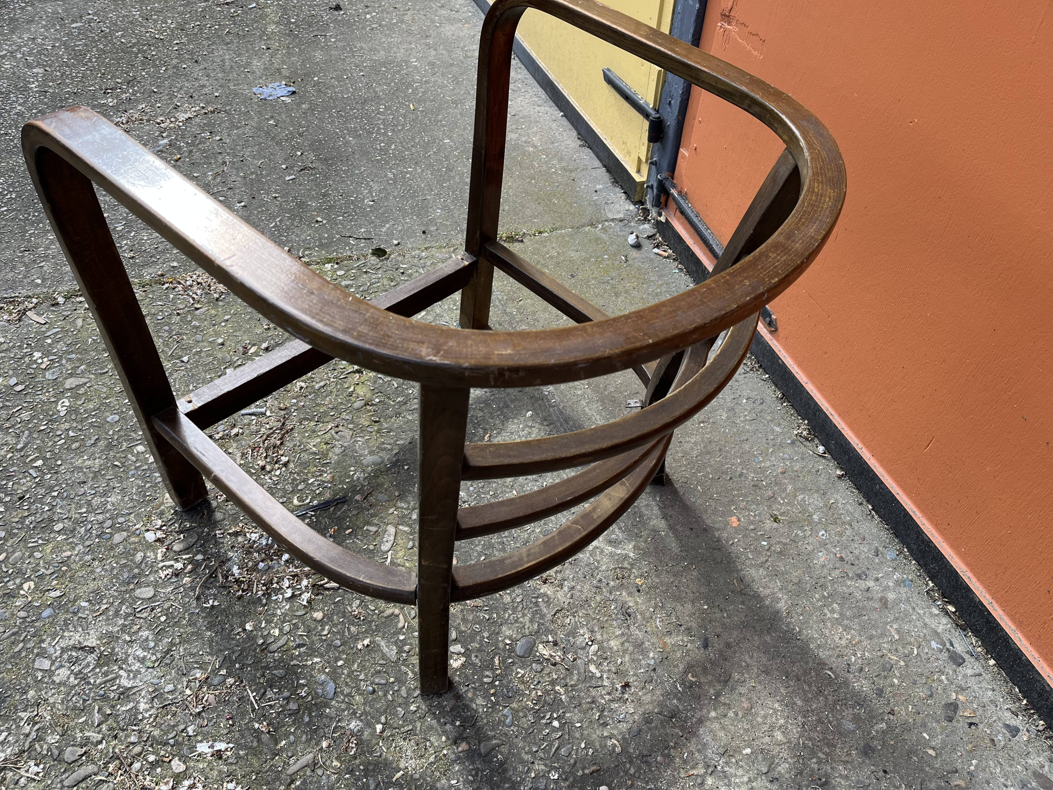Thonet armchair from the 1940s
