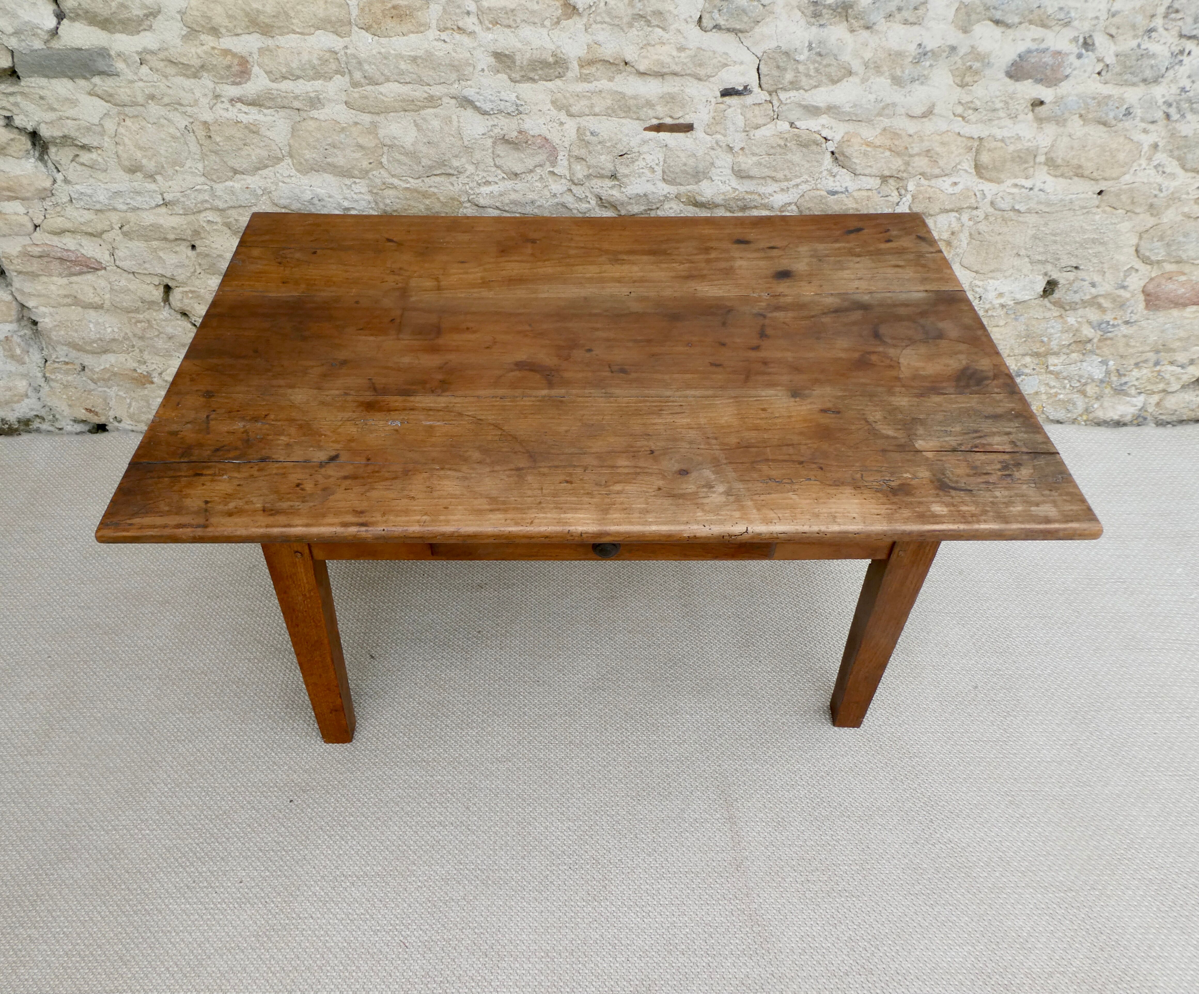 Farmhouse coffee table, walnut
