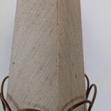 Rattan table lamp