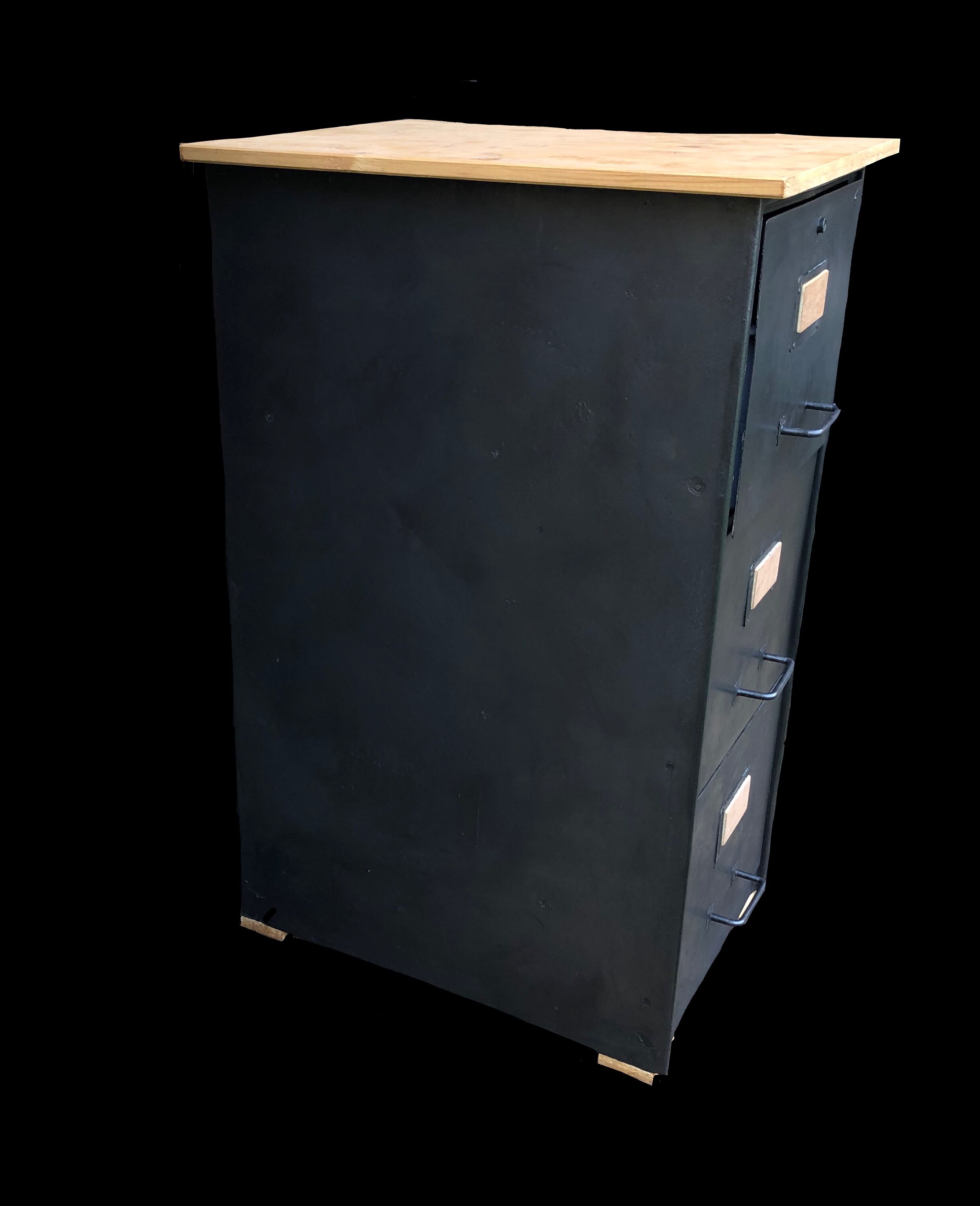 Industrial furniture 3 drawers