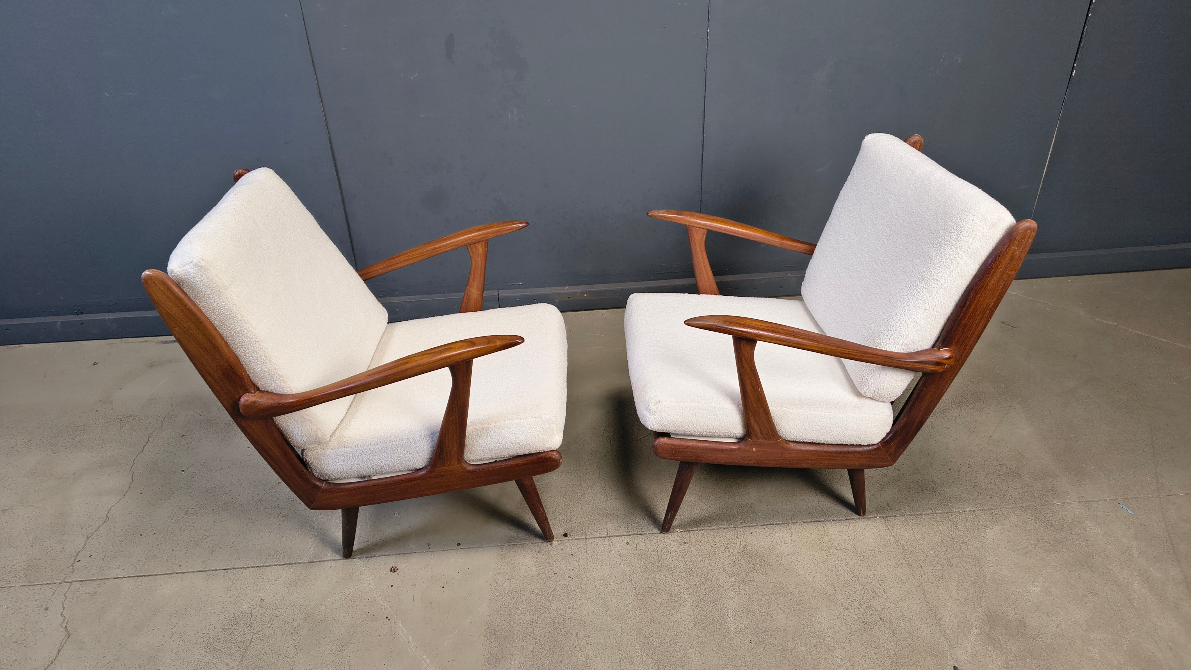 Paire de fauteuils De Ster Gelderland, années 1960
