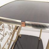 Vintage magazine holder table
