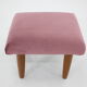 Tabouret danois en teck des années 1960