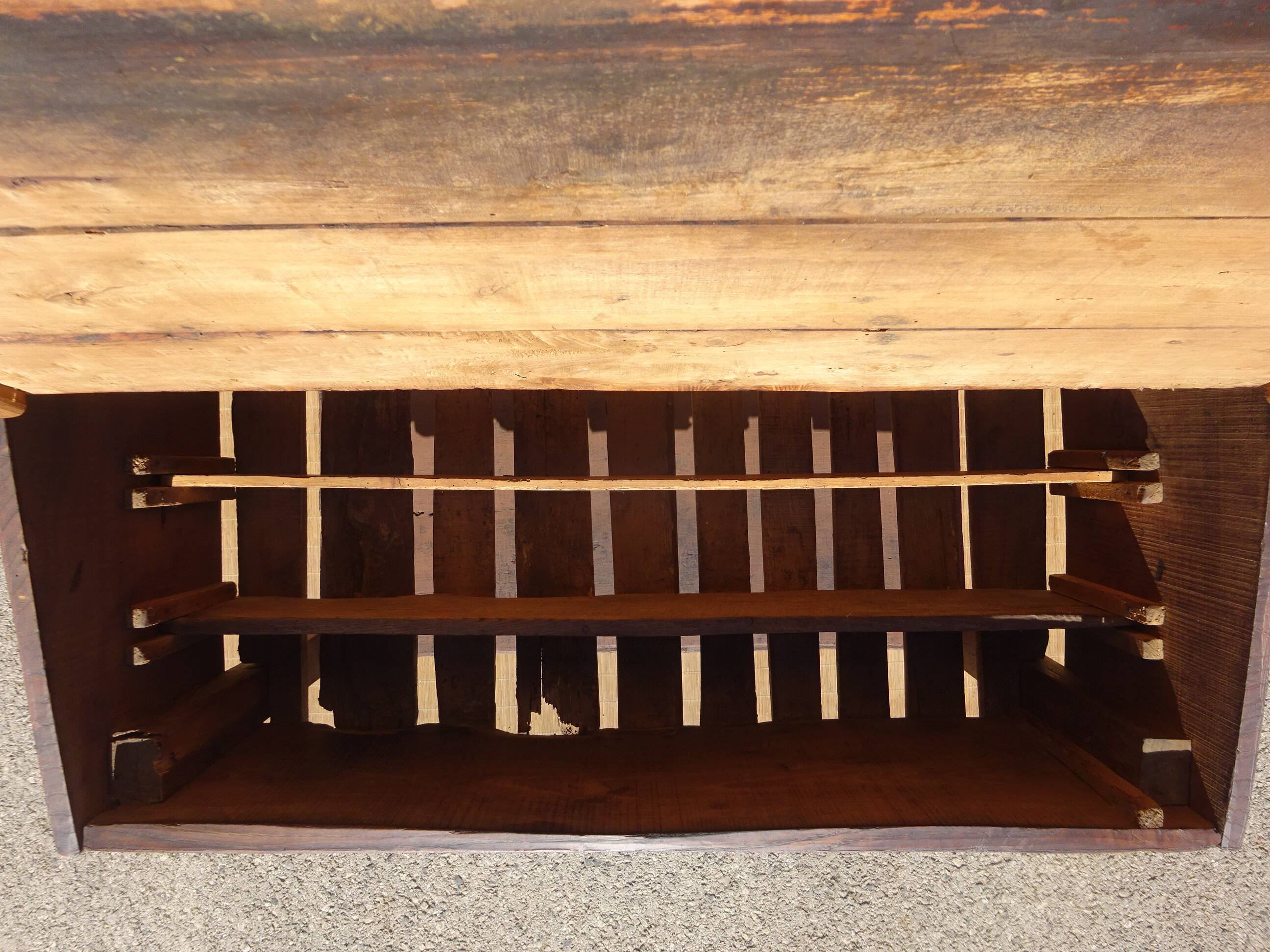 Solid oak draining furniture