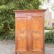 Bressane wardrobe in walnut in Louis XV style, 19th century.