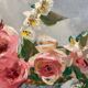 Signed framed painting Oil on canvas dimensions: height -59 cm - width -49 cm -
