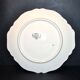 Obernai dish in Sarreguemines earthenware in scalloped lentil shape - Alsace horse rider 30 cm