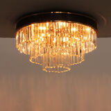 Set of 2 crystal ceiling lamps by Riedinger