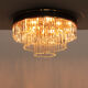 Suite de 2 plafonniers en cristal de Riedinger