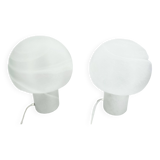 Pair of mushroom table lamps by Peil & Putzler, 1970s