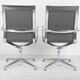 Paire de fauteuils de bureau ICF Una Chair Management