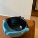 Two-tone ceramic ashtray