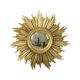 Vintage Sunburst Mirror Sun Mirror Gold Leaf Sixties 42cm